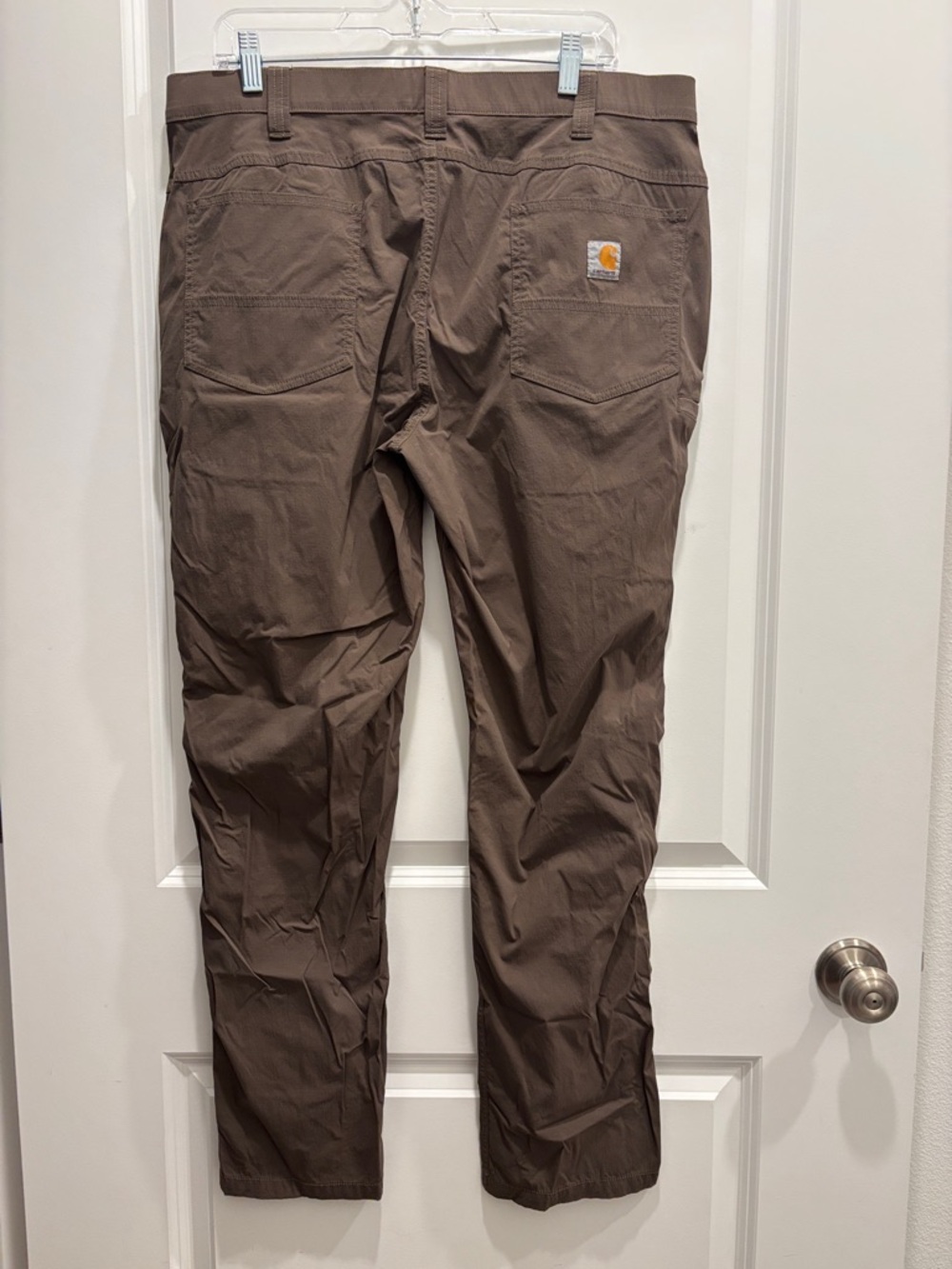Carhartt Brown Cargo Work Pants for Men 36X32 - Picture 6 of 7